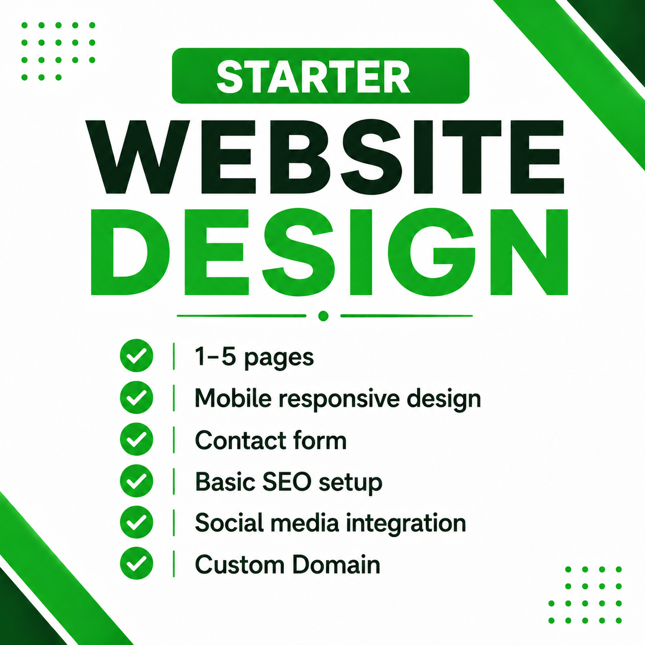 Starter Website Design