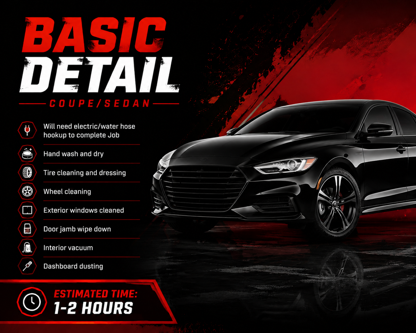 Basic Detail (Coupe/Sedan)