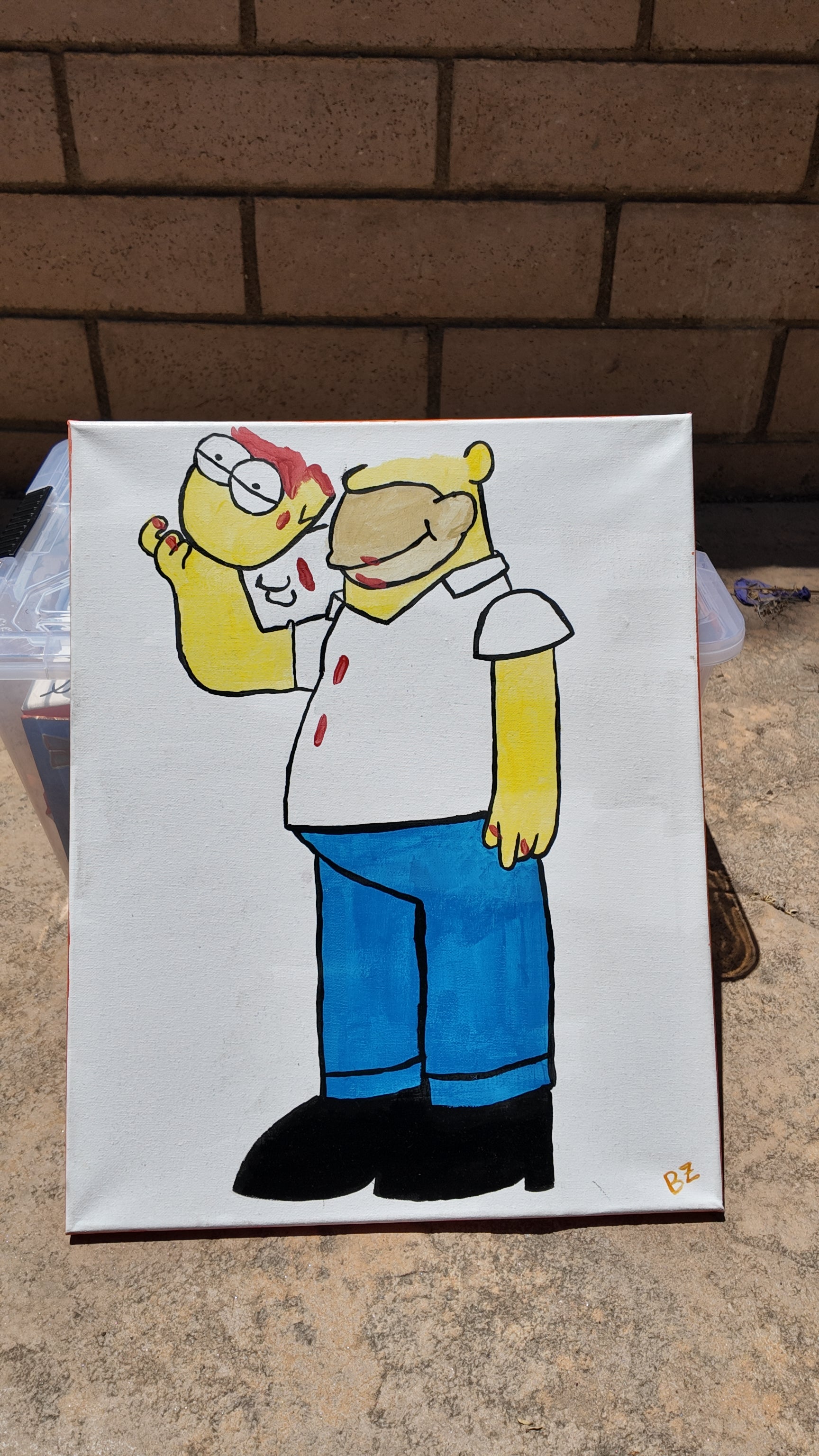 Unfit Homie (Canvas)