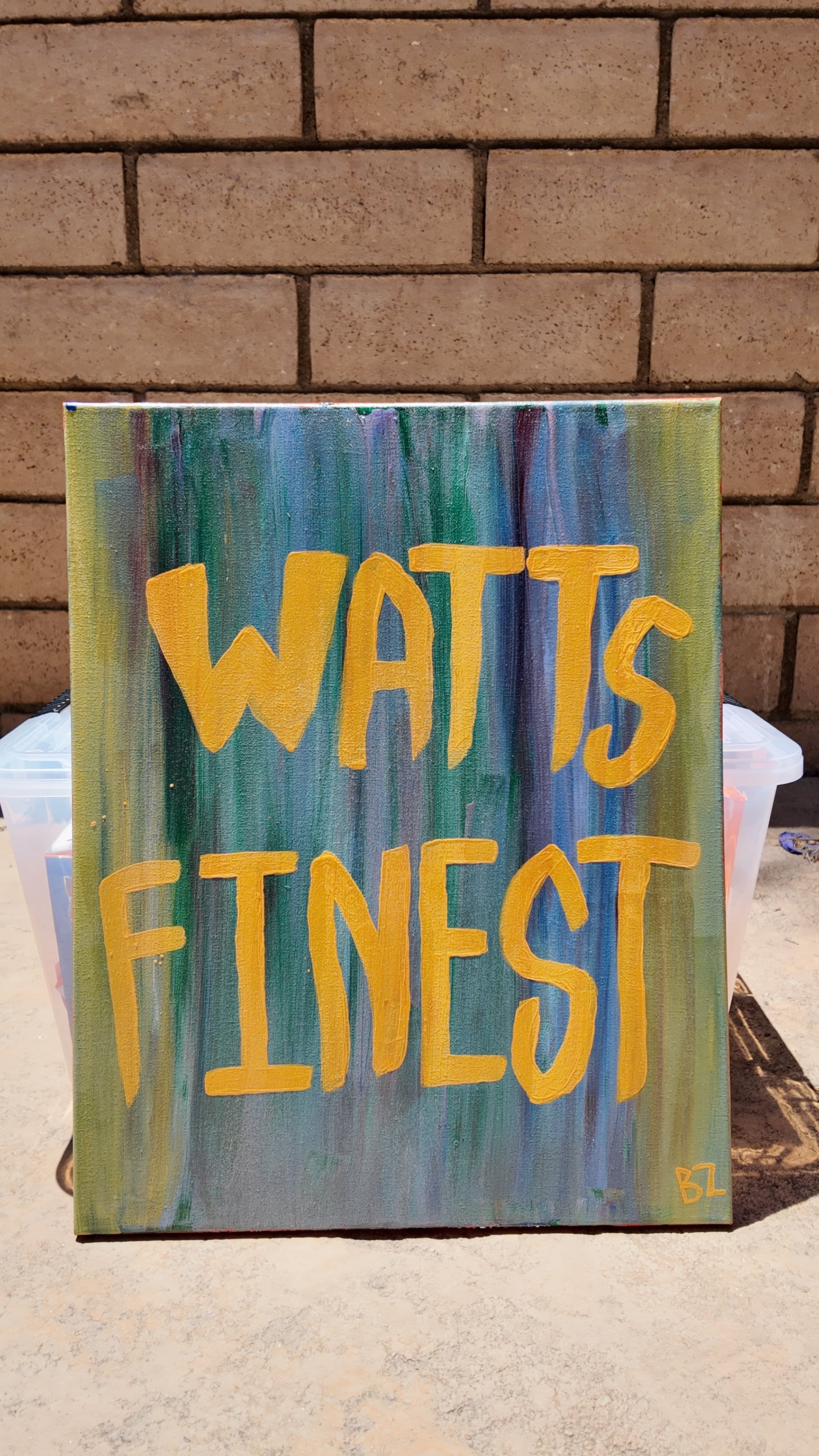 Watts Finest (Canvas)